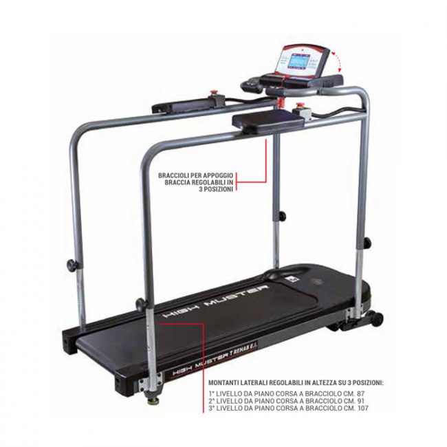tappeto riabilitativo cardio professionale t rehab la sanatre